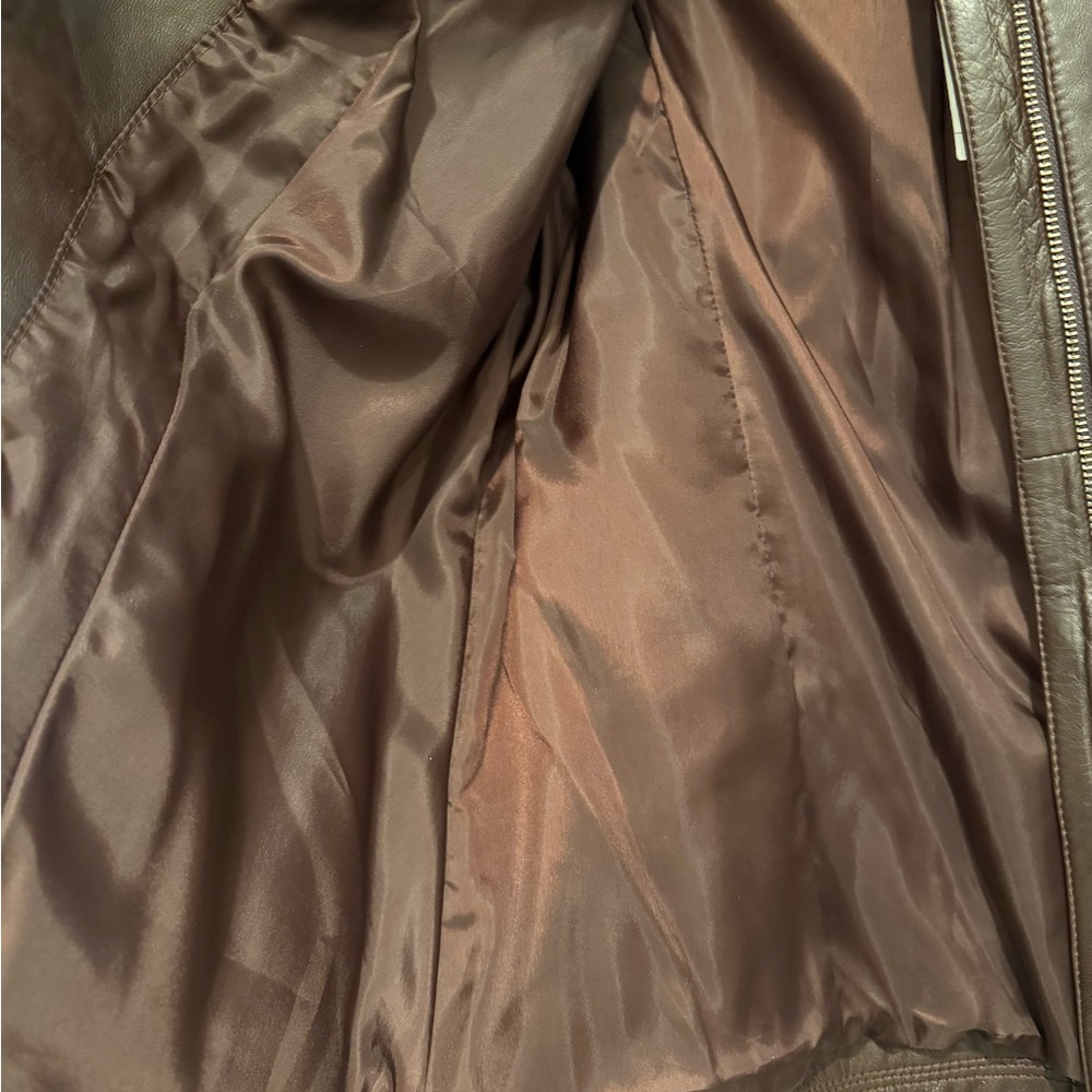 Quince leather jacket brown L - Picture 5 of 9